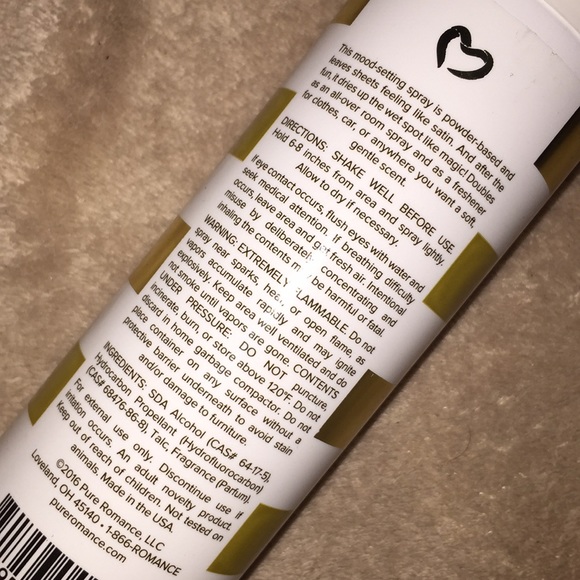 Pure Romance Other Between The Sheets Sensual Powder Spray Poshmark